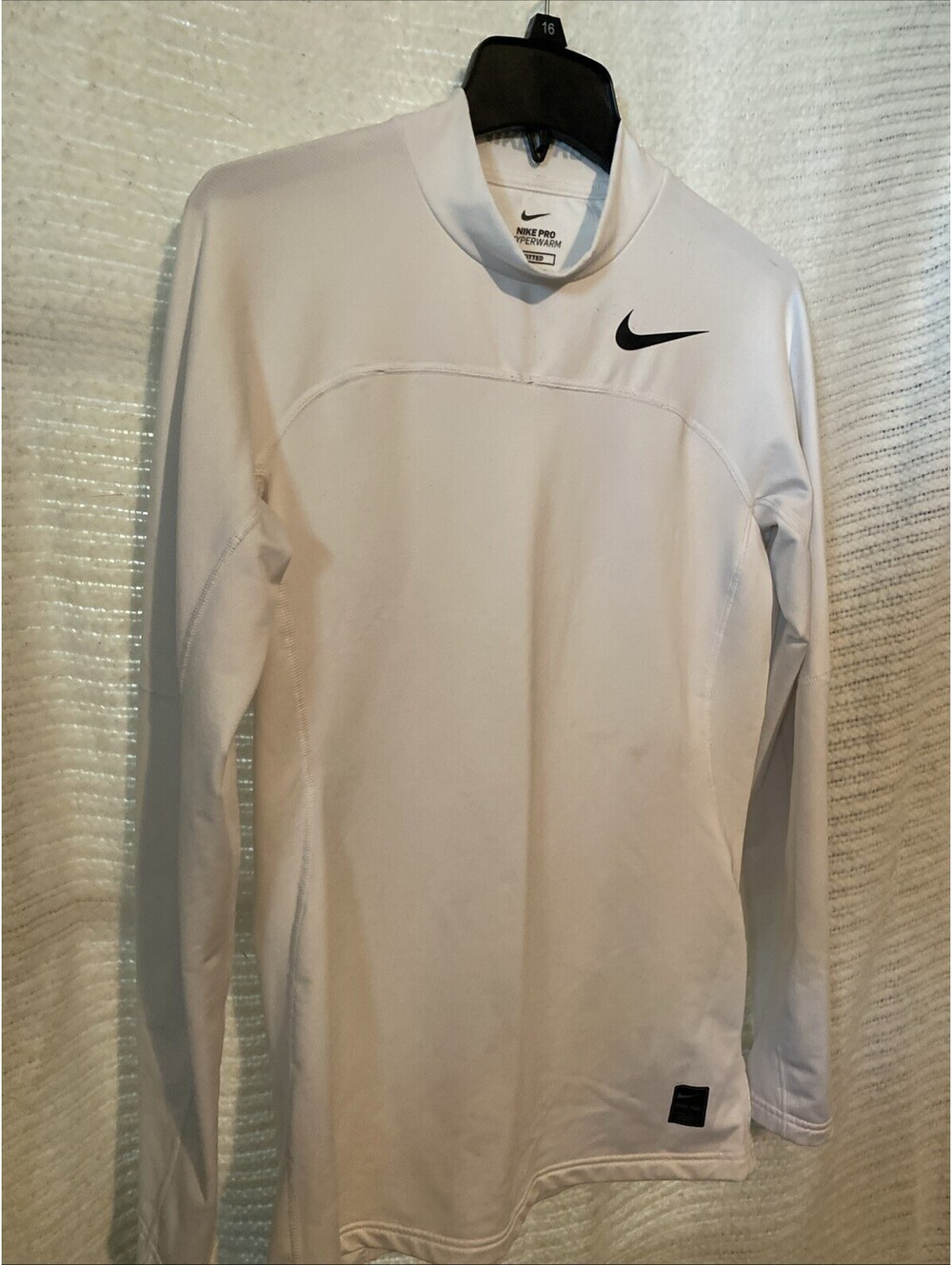 Women’s Nike Pro Combat White Compression Top Small Excellent Condition